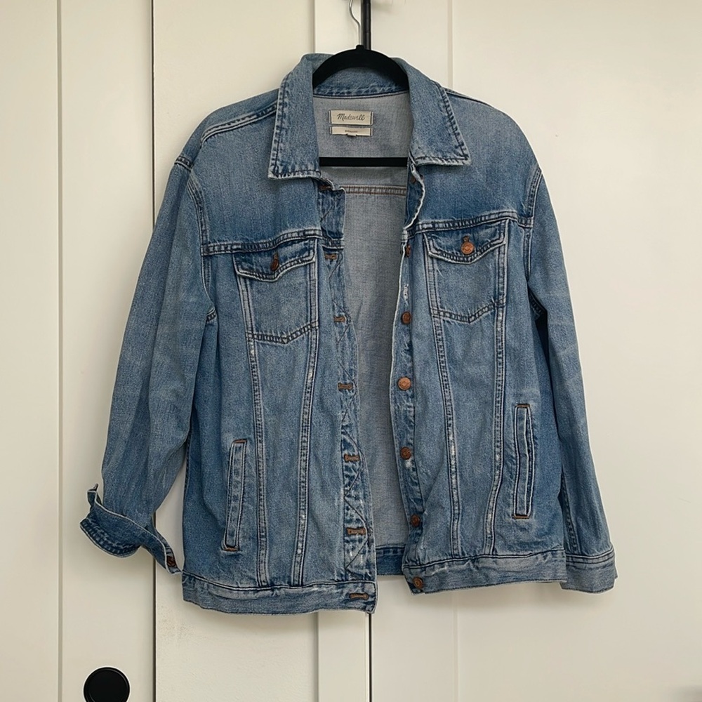 Madewell Oversized Denim Jacket EUC